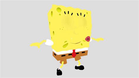 Super Brawl Universe Spongebob Squarepants Download Free 3d Model By