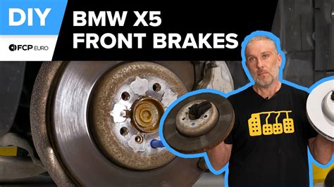 Bmw X Front Brake Pad Rotor Replacement Diy Present Bmw G X