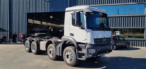 Conociendo El Camión Mercedes Benz Arocs 4136 8x4 En El Concesionario