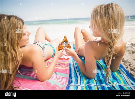 Beer Beach Woman Bikini Hi Res Stock Photography And Images Alamy