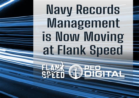 Navy Records Management is now moving at Flank Speed > Program ...