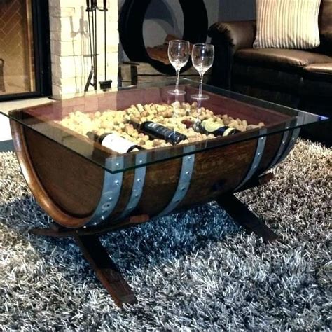 Whiskey Barrel Coffee Table Build Amazon Com Whiskey Barrel Table Handmade Check Out Our