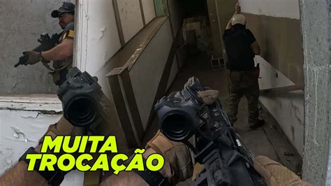 GU3RRA NO MANICOMIO ABANDONADO Airsoft Gameplay YouTube