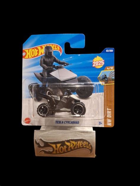 Hot Wheels HW Dirt 2025 Tesla Cyberquad 4 10 S Neu und originalverpackt in Adlikon für CHF 3 5