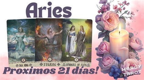 🌬️🍃 Aries ♈️ PrÓximos 21 DÍas 🗓️ Esto Te Ocurrirá Por Destino 🥠 Aries Tarot Hoy Youtube