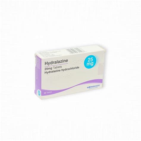 Hydralazine 25mg Uk 56"s | Scab Pharmacy Limited