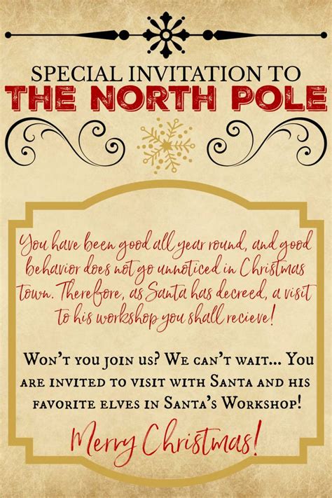 Letter From North Pole Template This Printable Letter To Santa Template With Matching Envelope Can