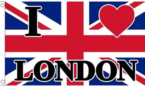 London Flag | I Love London | UK Outdoor Quality | MrFlag