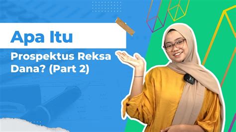 Prospektus Reksa Dana Itu Apa Sih Part Youtube