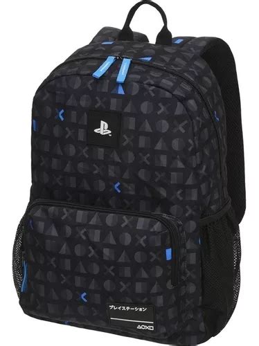 Mochila De Costas Playstation Tokyo Preta Original Frete grátis