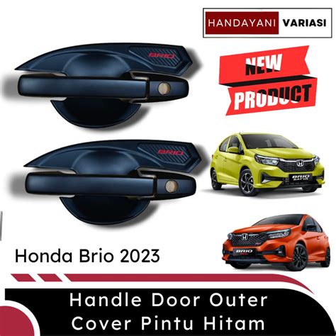 Jual Handle Door Outer Cover Pintu Honda Brio Rs Satya Hitam Doff