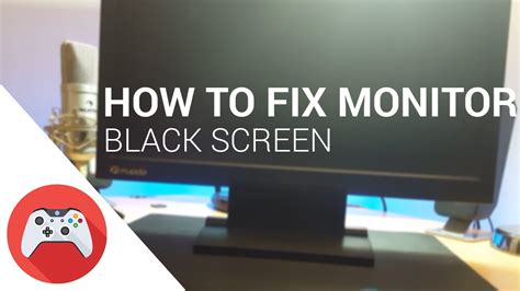 How To Fix Monitor Black Or Flickering Screen Youtube