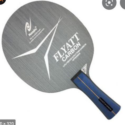 Nittaku Flyatt Carbon Pro Composite Blade Ping Pong Bat Lazada