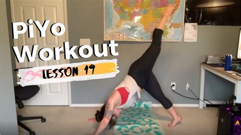 Piyo Strength Workout Lesson 19 Youtube