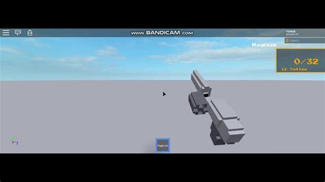 ROBLOX Demonstration Magnum Revolver YouTube