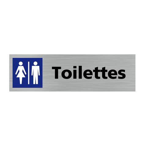 Pictogramme WC HOMME FEMME Q0126 Signalisation Porte 170 X 50 Mm