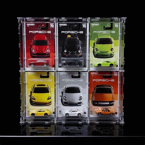 SRC 302 Acrylic Display Case For 3 X 2 Carded RLC And Mainline Hot Wheels Stackable Wallmountable
