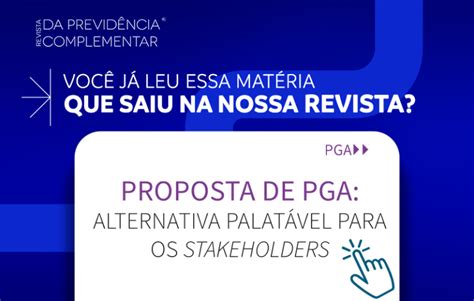 Nova Edi O Da Revista Proposta De Pga Prev Aplica O Mais Simples