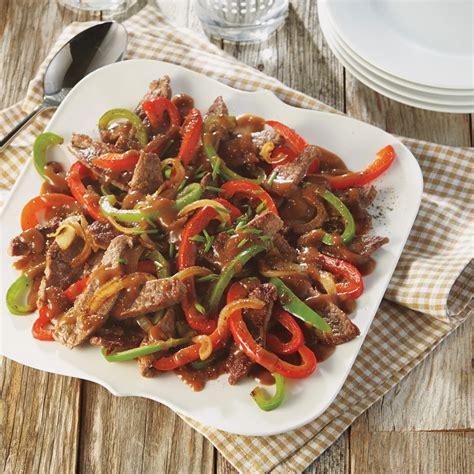 Easy Pepper Steak Recipe From H E B