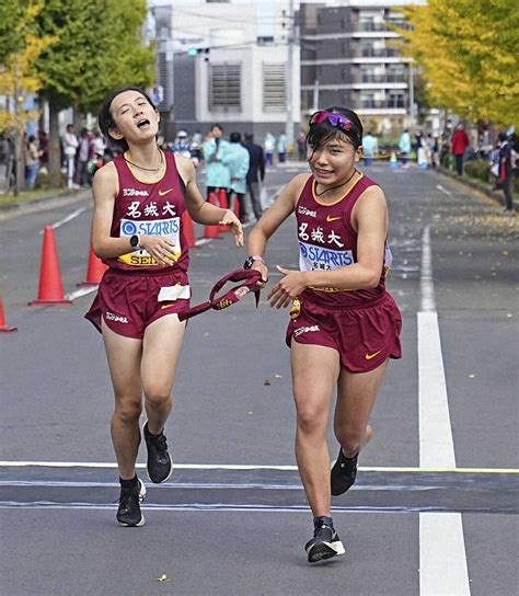 【全日本大学女子駅伝】名城大・全6選手喜びの声、3区・石松は「ケーキどか食い」目標に力走― スポニチ Sponichi Annex スポーツ