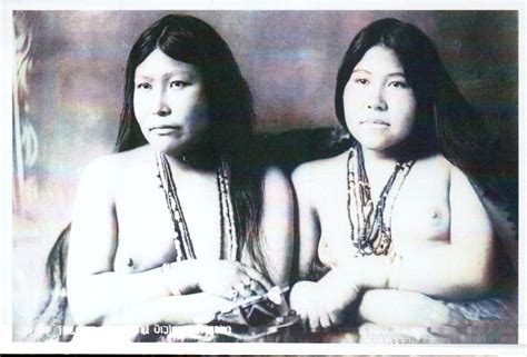 Female Eskimo Twins Alaska Native American Indian Nude AK Modern