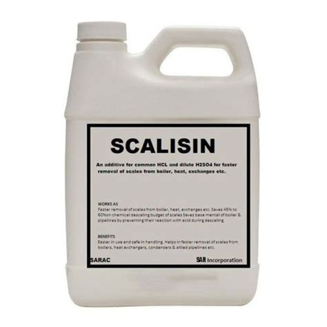 Liquid Scalisin Descaling Agent Grade Standard Reagent Grade