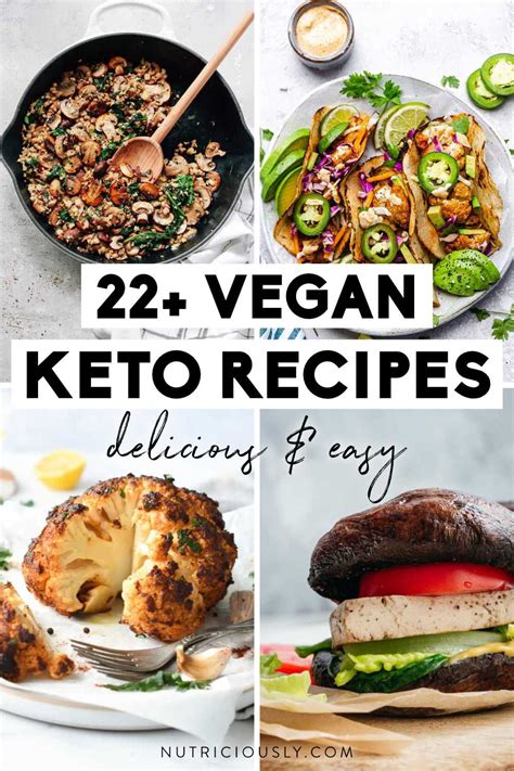 22+ Vegan Keto Recipes (Low-Carb Meals) – Nutriciously