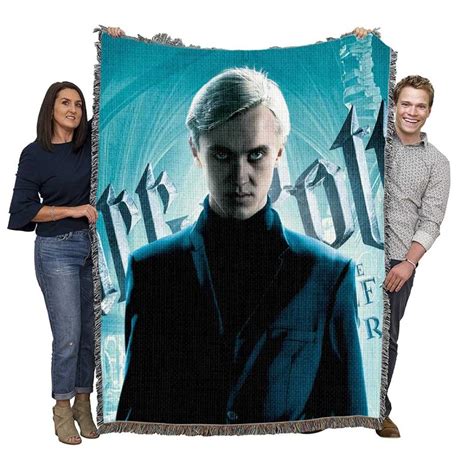 Harry Potter Malfoy Movie Draco Malfoy Tom Felton Woven Blanket