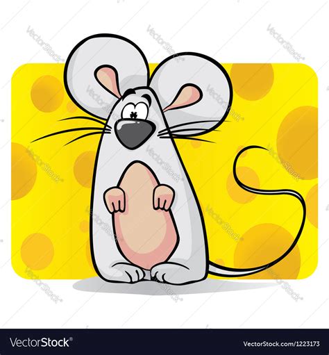 Cute mouse Royalty Free Vector Image - VectorStock