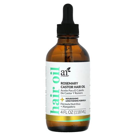 Artnaturals Organic Rosemary Castor Hair Growth Oil Nourishing