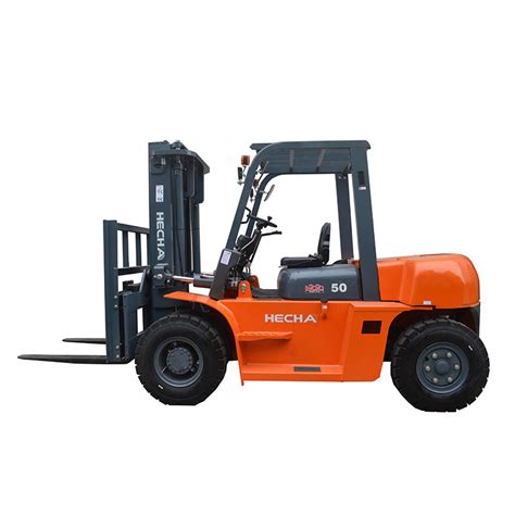 Hecha Heavy Duty Forklift 10 Ton Diesel Forklift With Isuzu Engine