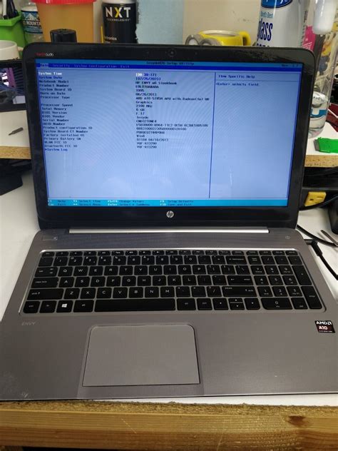 HP Envy M6 K010dx Laptop 15 6 AMD A10 5745M 6gb Ram No Drives Parts