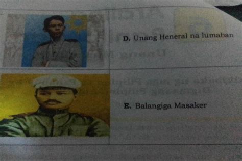 Gawain Sa Pagkatuto Bilang 1 Paghambingin Ang Larawang Nasa Hanay A Sa