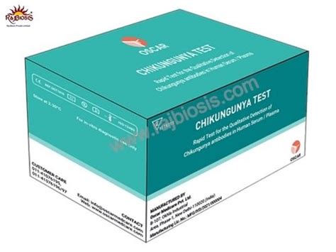 Oscar Chikungunya Rapid Test Kit At Best Price In Jaipur Raj Biosis