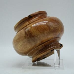 Hand Turned Cedar Bowl Vase Etsy