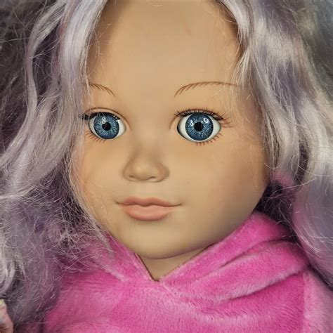 MY LIFE DOLL Lot Blonde Tall Purple Blue Eyes Beddy Bye Dolls PicClick CA