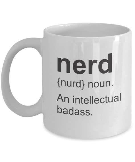 Nerd Coffee Mugs Cool Nerd Stuff Nerd Stuff For Men Nerd | Etsy