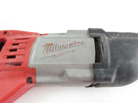 Milwaukee 6519 30 12 Amp 1 18 Stroke Reciprocating Saw Sawzall Reciprocating