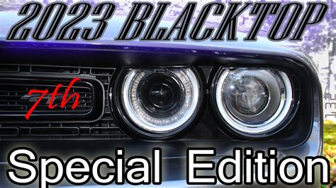 Dodge Challenger Charger Blacktop Special Edition Th Last Call