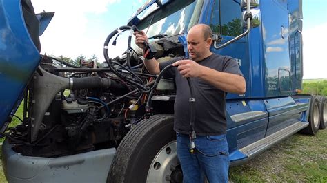 Trucking Replacing Sensor Wiring Harness On Freightliner