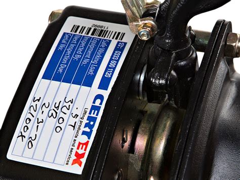 Labeling Solutions For Machinery And Heavy Equipment Certags