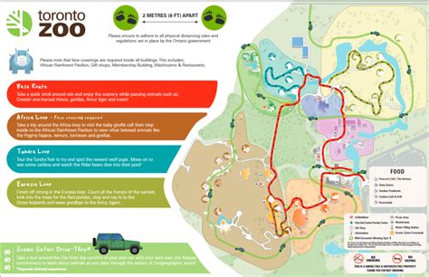 Toronto Zoo Map