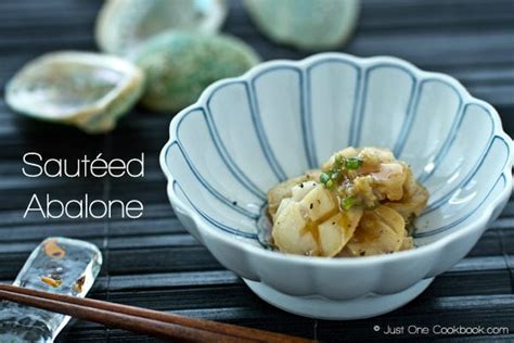 Saut Ed Abalone Just One Cookbook