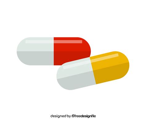 Cartoon medicine pills, drugs clipart free download