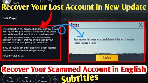 How To Recover Pubg Lost Scammed Account In New Update Wash All