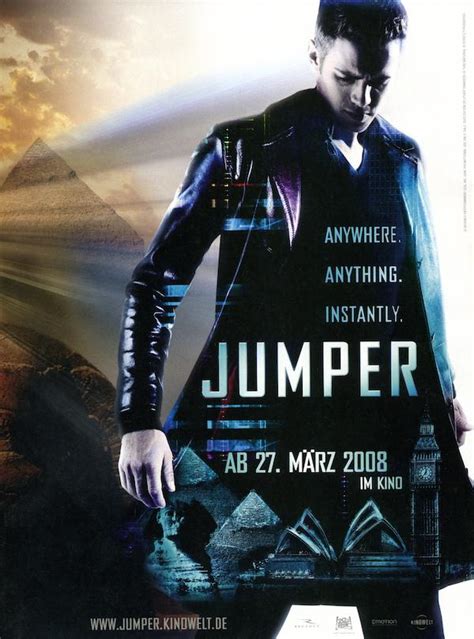 Jumper (2008) - Poster DE - 3147*4241px