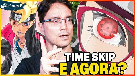 Timeskip Vindo A Mangekyou Sharingan Da Sarada Despertado Boruto Cap