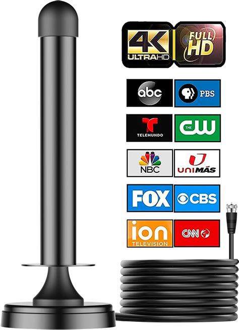 HIDB Gain 30dBi Amplified TDT HD TV Interior Antena Antena De