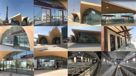 Doha Metro Gold Line Underground Project Phase 1 Qatar Design