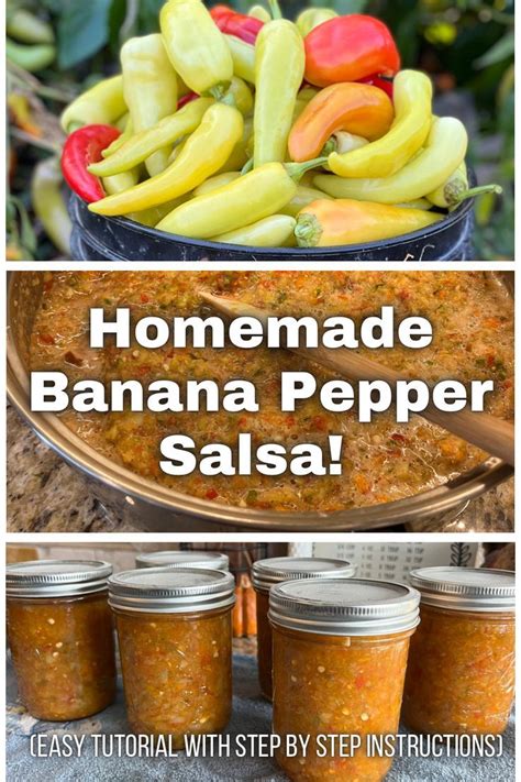 Banana Pepper Salsa Recipe | Stuffed banana peppers, Recipes with ...